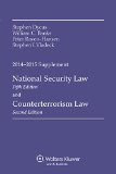 National Security Law and Counterterrorism Law 2014-2015 Supplement  N/A 9781454840503 Front Cover