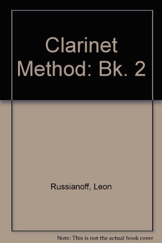 Clarinet Method  1982 9780028722504 Front Cover