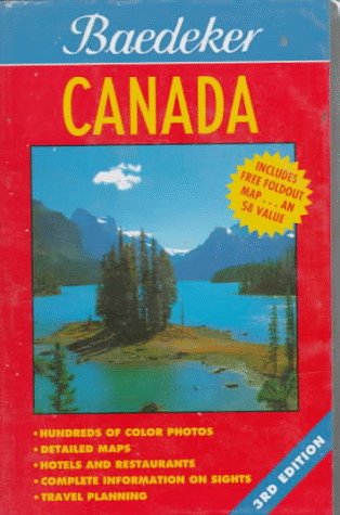 Baedeker's Canada 2nd 9780028613505 Front Cover