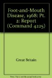 Report of the Committee of Inquiry on Foot-And-Mouth Disease 1968   1969 9780101422505 Front Cover