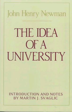 Idea of a University   1982 (Reprint) 9780268011505 Front Cover