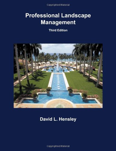 Professional Landscape Management  3rd 2010 9781588749505 Front Cover