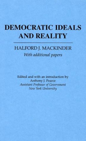 Democratic Ideas and Reality  Reprint  9780313231506 Front Cover