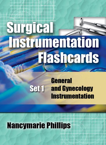Surgical Instrumentation Flashcards General and Gynecological Instrumentation  2010 9781428310506 Front Cover