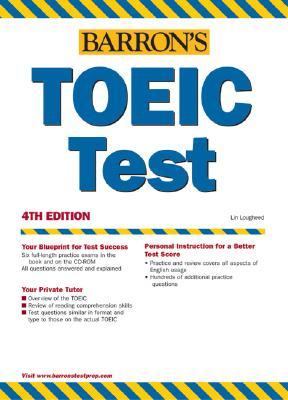 Barron's TOEIC Test  4th 2006 9780764135507 Front Cover