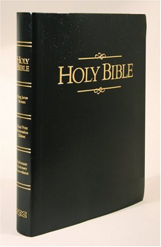 Holy Bible, Giant Print Presentation Edition King James Version Large Type  9780834003507 Front Cover