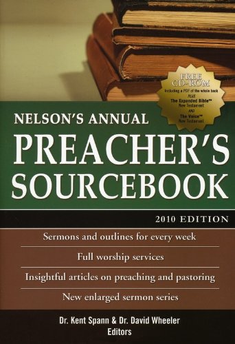 Nelson's Annual Preacher's Sourcebook   2009 9781418541507 Front Cover