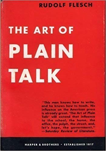 Art of Plain Talk N/A 9780020139508 Front Cover