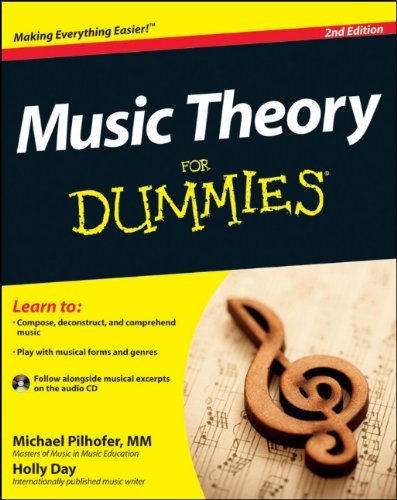 Music Theory for Dummiesï¿½  2nd 2012 9781118095508 Front Cover