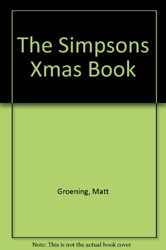 Simpsons X-Mas Book   1991 9780001926509 Front Cover