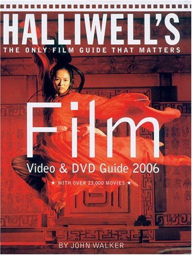 Halliwell's Film Video and DVD Guide 2006  21st 2005 9780007205509 Front Cover