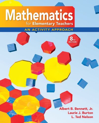 Mathematics for Elementary Teachers An Activity Approach 8th 2010 9780077237509 Front Cover