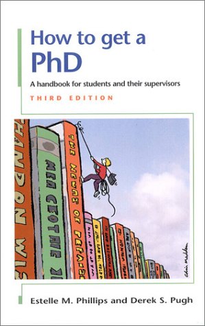 How to Get a PhD 3rd 2000 9780335205509 Front Cover
