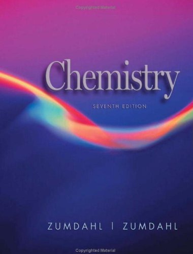 Chemistry  7th 2007 (Student Manual, Study Guide, etc.) 9780618528509 Front Cover