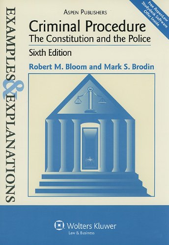 Criminal Procedure Constitution and Police 6th 2010 (Student Manual, Study Guide, etc.) 9780735588509 Front Cover