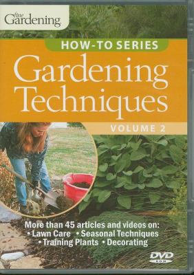 Garden Techniques 2 N/A 9781600850509 Front Cover