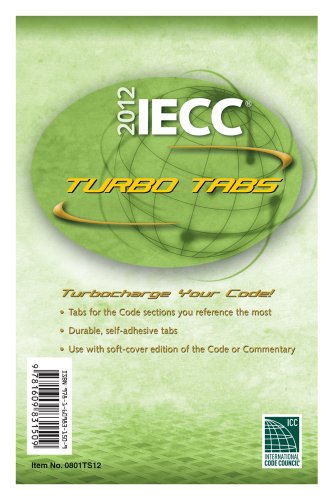2012 International Energy Conservation Code Turbo Tabs   2011 9781609831509 Front Cover