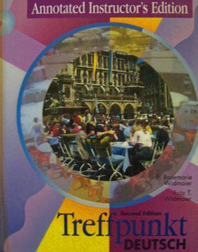 TREFFPUNKT DEUTSCH >INSTRS.ANN 2nd 1995 9780131270510 Front Cover