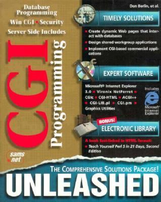 CGI Programming Unleashed   1996 9781575211510 Front Cover