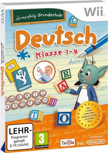 Lernerfolg Grundschule: Deutsch Klasse 1-4 Nintendo Wii artwork