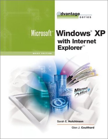 Microsoft Windows XP with Internet Explorer   2003 9780072470512 Front Cover