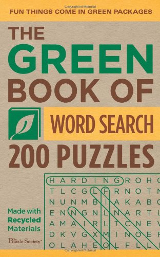 Green Book of Word Search 200 Puzzles  2010 9780740791512 Front Cover