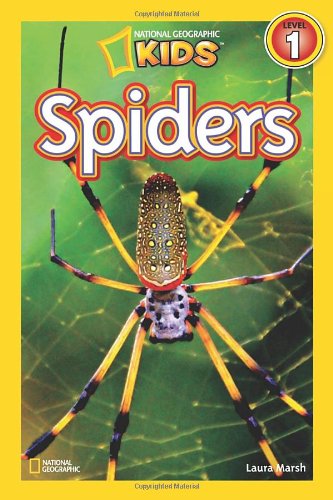 National Geographic Readers: Spiders   2011 9781426308512 Front Cover