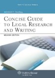 Concise Guide to Legal Research and Writing  2nd 9781454820512 Front Cover
