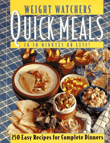 Weight Watchers Quick Meals  N/A 9780028603513 Front Cover