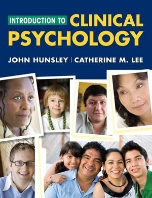 Introduction to Clinical Psychology An Evidence-Based Approach  2010 9780470437513 Front Cover