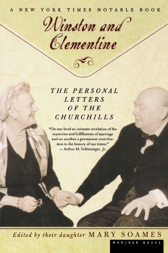 Winston and Clementine The Personal Letters of the Churchills  2001 9780618082513 Front Cover