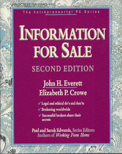 Information for Sale  2nd 1994 9780070199514 Front Cover