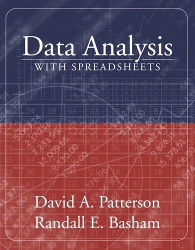 Data Analysis with Spreadsheets   2006 9780205407514 Front Cover