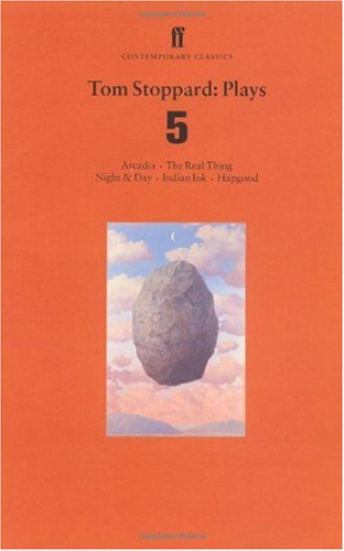 Tom Stoppard Plays 5 The Real Thing; Night and Day; Hapgood; Indian Ink; Arcadia  1999 9780571197514 Front Cover