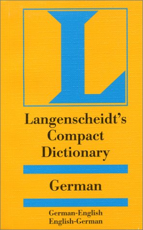 Compact German Dictionary German - English  1993 9781585733514 Front Cover