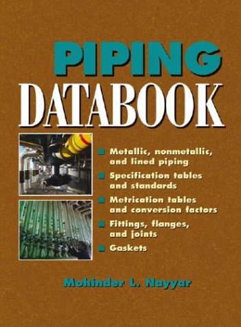 Piping Databook   2002 9780071364515 Front Cover