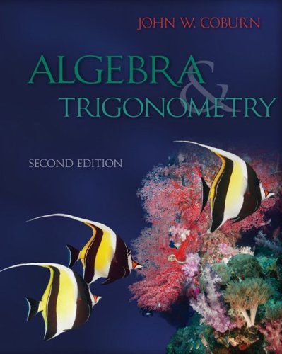 Algebra &amp; Trigonometry  2nd 2010 9780077276515 Front Cover