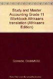 Study and Master Accounting Grade 11 Workbook Afrikaans Translation N/A 9780521690515 Front Cover