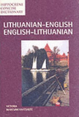 Lithuanian-English/English-Lithuanian Concise Dictionary   1993 9780781801515 Front Cover