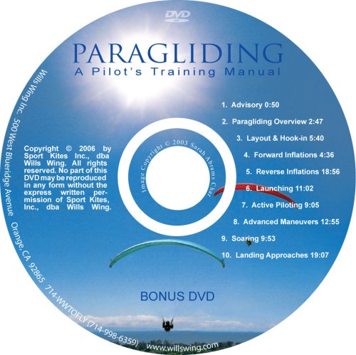 Paragliding : A Pilot's Training Manual 8th 2006 9780975446515 Front Cover