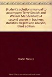 Second Course in Business Statistics : Regression Analysis 3rd (Revised) 9780023805516 Front Cover