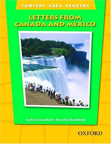 Content Area Readers: Letters from Canada and Mexico   2005 9780194309516 Front Cover