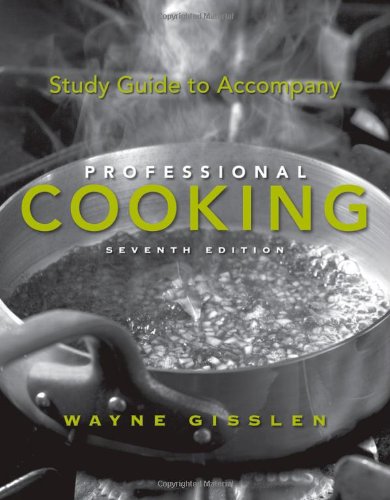 Professional Cooking  7th 2011 (Guide (Pupil's)) 9780470197516 Front Cover