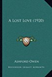 Lost Love  N/A 9781164017516 Front Cover