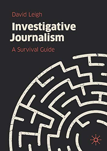 Investigative Journalism A Survival Guide  2019 9783030167516 Front Cover