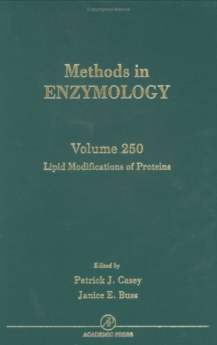 Lipid Modifications of Proteins   1995 9780121821517 Front Cover