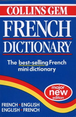 French Dictionary French-English/English-French 4th 1997 9780004707518 Front Cover