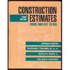 Construction Estimates from Take-Off to Bid 3rd 9780070216518 Front Cover