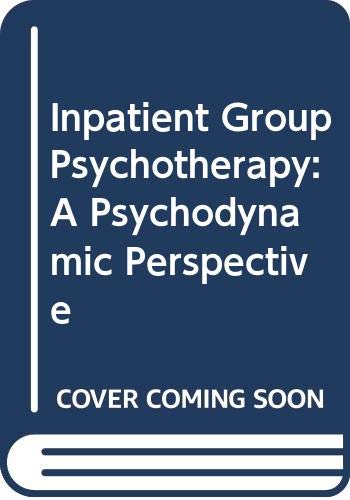 Inpatient Group Psychotherapy N/A 9780071053518 Front Cover