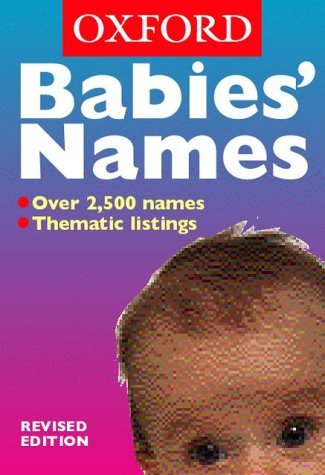 Babies' Names N/A 9780198662518 Front Cover